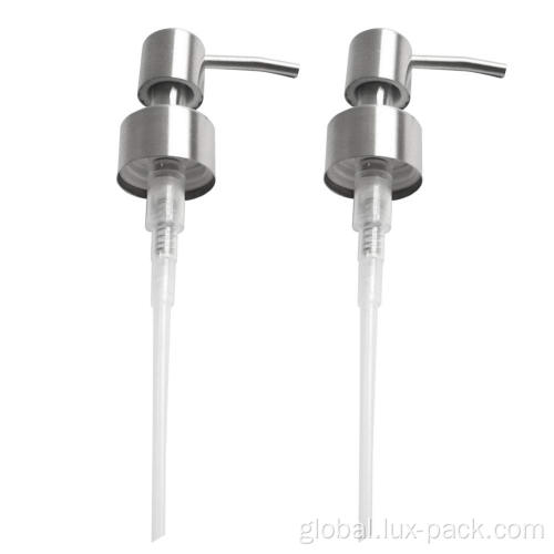 24Mm Dispenser Pump High Quality Stainless Steel Bathroom Soap Pumps Manufactory